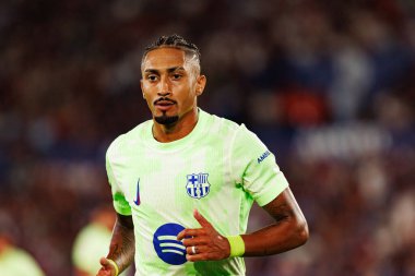 Raphinha, UD Levante ve FC Barcelona takımları arasında Estadio Ciudad de Valencia 'da (Maciej Rogowski)