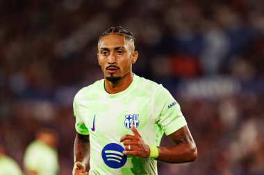 Raphinha, UD Levante ve FC Barcelona takımları arasında Estadio Ciudad de Valencia 'da (Maciej Rogowski)