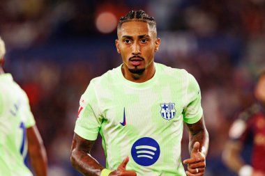 Raphinha, UD Levante ve FC Barcelona takımları arasında Estadio Ciudad de Valencia 'da (Maciej Rogowski)