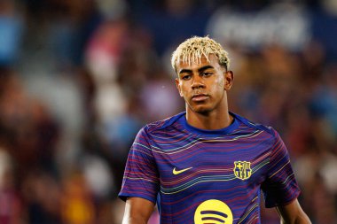 Lamine Yamal, UD Levante ve FC Barcelona takımları arasında Estadio Ciudad de Valencia 'da (Maciej Rogowski)
