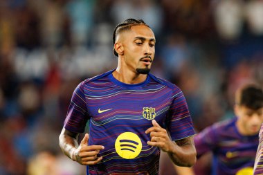 Raphinha, UD Levante ve FC Barcelona takımları arasında Estadio Ciudad de Valencia 'da (Maciej Rogowski)