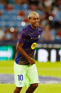 Lamine Yamal, UD Levante ve FC Barcelona takımları arasında Estadio Ciudad de Valencia 'da (Maciej Rogowski)