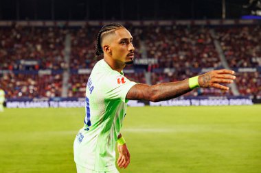 Raphinha, UD Levante ve FC Barcelona takımları arasında Estadio Ciudad de Valencia 'da (Maciej Rogowski)