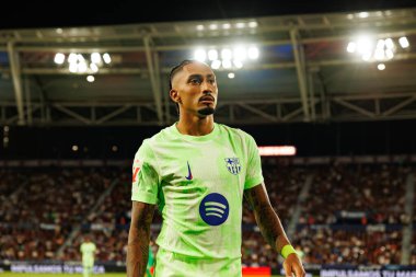 Raphinha, UD Levante ve FC Barcelona takımları arasında Estadio Ciudad de Valencia 'da (Maciej Rogowski)