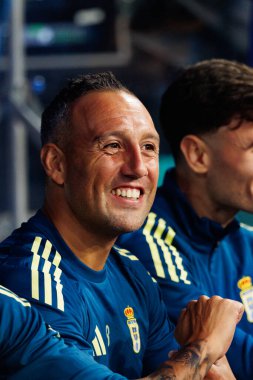 Carlos Tartiere Stadyumu 'ndaki Real Oviedo ve Real Madrid FC takımları arasında oynanan LaLiga EA SPORTS maçında Santi Cazorla görüldü (Maciej Rogowski)