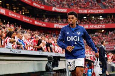 Jozhua Vertrouwd, Estadio de San Mames 'de (Maciej Rogowski) Atletizm Kulübü ve Rayo Vallecano takımları arasında oynanan LaLiga EA SPORTS maçı sırasında görüldü.)