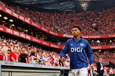 Jozhua Vertrouwd, Estadio de San Mames 'de (Maciej Rogowski) Atletizm Kulübü ve Rayo Vallecano takımları arasında oynanan LaLiga EA SPORTS maçı sırasında görüldü.)