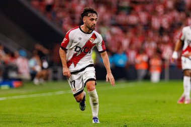 Unai Lopez, Estadio de San Mames 'de (Maciej Rogowski) Athletic Club ve Rayo Vallecano takımları arasında oynanan LaLiga EA SPORTS maçı sırasında görüldü.)