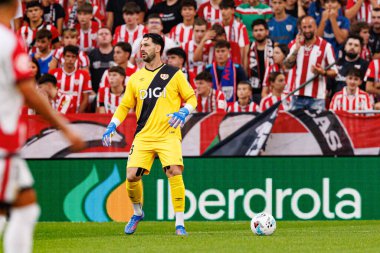 Augusto Batalla LaLiga EA SPORTS maçı sırasında Estadio de San Mames 'de (Maciej Rogowski)