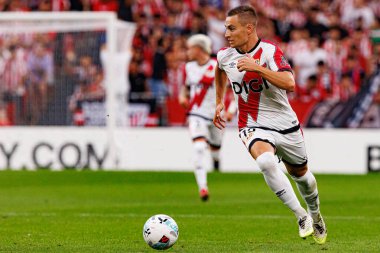 Jorge de Frutos, Estadio de San Mames 'te (Maciej Rogowski) Atletizm Kulübü ve Rayo Vallecano takımları arasında LaLiga EA SPORTS maçı sırasında görüldü.)