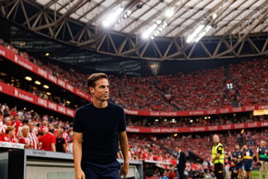 Inigo Perez, Estadio de San Mames 'de (Maciej Rogowski) Athletic Club ve Rayo Vallecano takımları arasında oynanan LaLiga EA SPORTS maçı sırasında görüldü.)