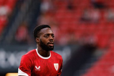 LaLiga EA SPORTS maçı sırasında Estadio de San Mames takımları arasında Inaki Williams görüldü (Maciej Rogowski)