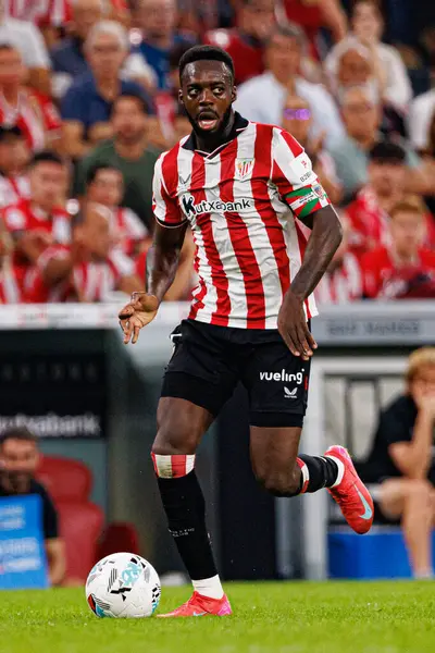 LaLiga EA SPORTS maçı sırasında Estadio de San Mames takımları arasında Inaki Williams görüldü (Maciej Rogowski)