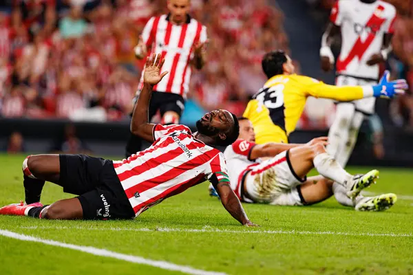 LaLiga EA SPORTS maçı sırasında Estadio de San Mames takımları arasında Inaki Williams görüldü (Maciej Rogowski)