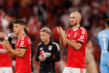 Samuel Dahl ve Fredrik Aursnes Şampiyonlar Ligi eleme maçında SL Benfica ve Fenerbahçe SK (Maciej Rogowski)