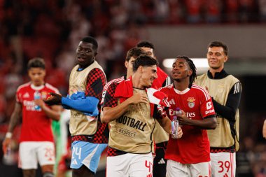 Tiago Gouveia, SL Benfica ve Fenerbahçe SK (Maciej Rogowski) arasındaki Şampiyonlar Ligi ön eleme maçında görüldü.)