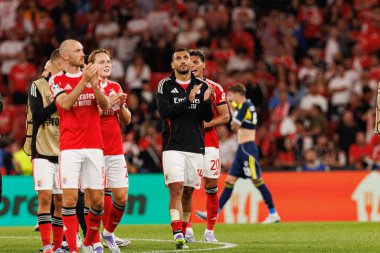 Vangelis Pavlidis, SL Benfica ve Fenerbahçe SK (Maciej Rogowski) arasındaki Şampiyonlar Ligi ön eleme maçında görüldü.)