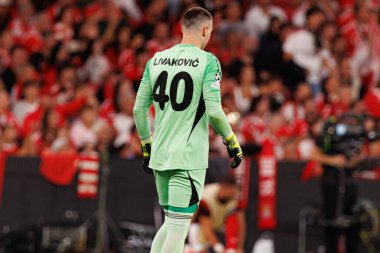 Dominik Livakoviç Şampiyonlar Ligi ön eleme maçında SL Benfica ile Fenerbahçe SK (Maciej Rogowski) arasında görüldü.)