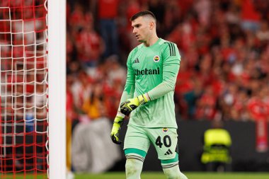 Dominik Livakoviç Şampiyonlar Ligi ön eleme maçında SL Benfica ile Fenerbahçe SK (Maciej Rogowski) arasında görüldü.)