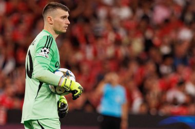 Dominik Livakoviç Şampiyonlar Ligi ön eleme maçında SL Benfica ile Fenerbahçe SK (Maciej Rogowski) arasında görüldü.)