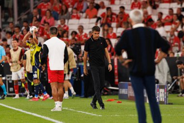 Bruno Lage, Şampiyonlar Ligi eleme maçında SL Benfica ve Fenerbahçe SK (Maciej Rogowski)