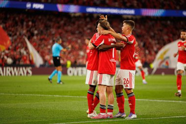 Leandro Barreiro ve Kerem Akturkoglu, Şampiyonlar Ligi eleme maçında SL Benfica ile Fenerbahçe SK (Maciej Rogowski)