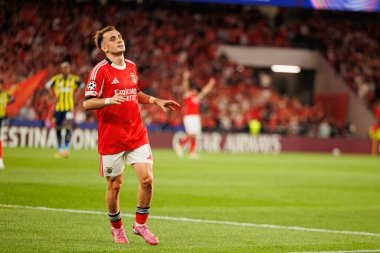 Kerem Akturkoglu, Şampiyonlar Ligi eleme maçında SL Benfica ve Fenerbahçe SK (Maciej Rogowski)