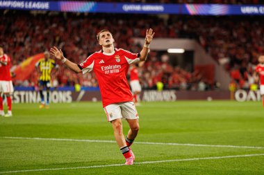 Kerem Akturkoglu, Şampiyonlar Ligi eleme maçında SL Benfica ve Fenerbahçe SK (Maciej Rogowski)