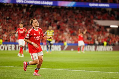 Kerem Akturkoglu, Şampiyonlar Ligi eleme maçında SL Benfica ve Fenerbahçe SK (Maciej Rogowski)