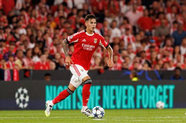 Enzo Barrenechea, Şampiyonlar Ligi eleme maçında SL Benfica ve Fenerbahçe SK (Maciej Rogowski) arasında görüldü.)