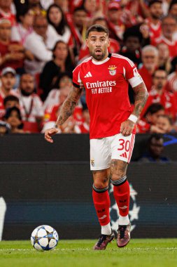 Nicolas Otamendi Şampiyonlar Ligi eleme maçında SL Benfica ve Fenerbahçe SK (Maciej Rogowski) arasında görüldü.)