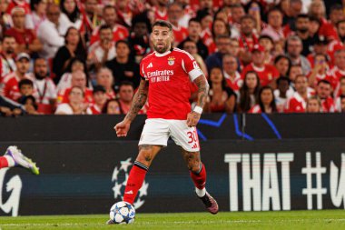 Nicolas Otamendi Şampiyonlar Ligi eleme maçında SL Benfica ve Fenerbahçe SK (Maciej Rogowski) arasında görüldü.)