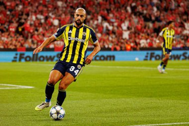 SL Benfica ve Fenerbahçe SK (Maciej Rogowski) arasında oynanan Şampiyonlar Ligi ön eleme maçında Sofyan Amrabat görüldü.)
