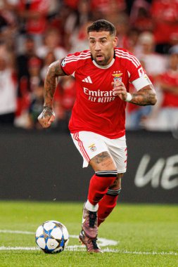 Nicolas Otamendi Şampiyonlar Ligi eleme maçında SL Benfica ve Fenerbahçe SK (Maciej Rogowski) arasında görüldü.)