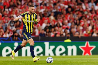 Milan Skriniar Şampiyonlar Ligi eleme maçında SL Benfica ve Fenerbahçe SK (Maciej Rogowski) arasında görüldü.)