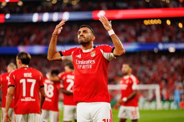 Vangelis Pavlidis, Şampiyonlar Ligi eleme maçında SL Benfica ve Fenerbahçe SK (Maciej Rogowski)