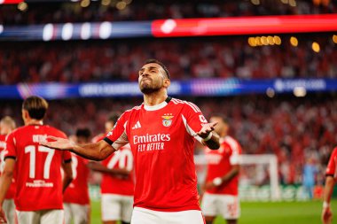 Vangelis Pavlidis, Şampiyonlar Ligi eleme maçında SL Benfica ve Fenerbahçe SK (Maciej Rogowski)