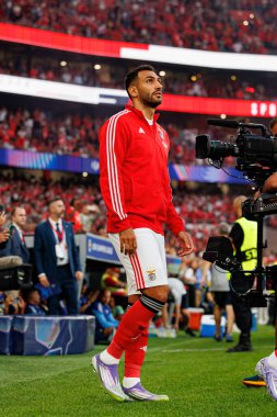 Vangelis Pavlidis, SL Benfica ve Fenerbahçe SK (Maciej Rogowski) arasındaki Şampiyonlar Ligi ön eleme maçında görüldü.)