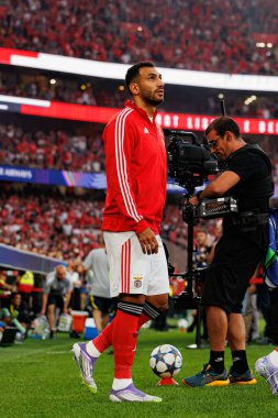 Vangelis Pavlidis, SL Benfica ve Fenerbahçe SK (Maciej Rogowski) arasındaki Şampiyonlar Ligi ön eleme maçında görüldü.)