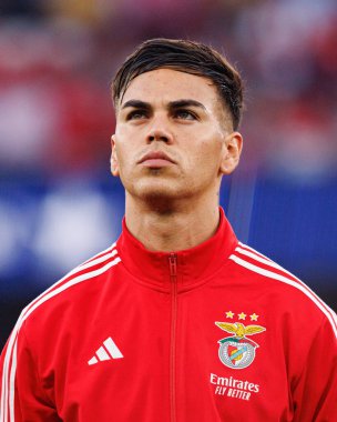 Enzo Barrenechea, Şampiyonlar Ligi eleme maçında SL Benfica ve Fenerbahçe SK (Maciej Rogowski) arasında görüldü.)