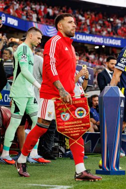 Nicolas Otamendi Şampiyonlar Ligi eleme maçında SL Benfica ve Fenerbahçe SK (Maciej Rogowski) arasında görüldü.)