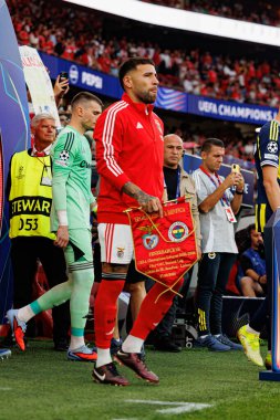 Nicolas Otamendi Şampiyonlar Ligi eleme maçında SL Benfica ve Fenerbahçe SK (Maciej Rogowski) arasında görüldü.)
