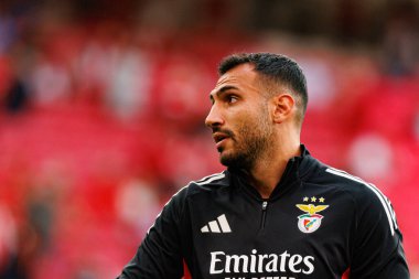 Vangelis Pavlidis, SL Benfica ve Fenerbahçe SK (Maciej Rogowski) arasındaki Şampiyonlar Ligi ön eleme maçında görüldü.)