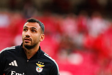 Vangelis Pavlidis, SL Benfica ve Fenerbahçe SK (Maciej Rogowski) arasındaki Şampiyonlar Ligi ön eleme maçında görüldü.)