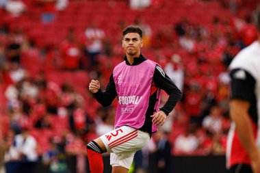 Enzo Barrenechea, Şampiyonlar Ligi eleme maçında SL Benfica ve Fenerbahçe SK (Maciej Rogowski) arasında görüldü.)