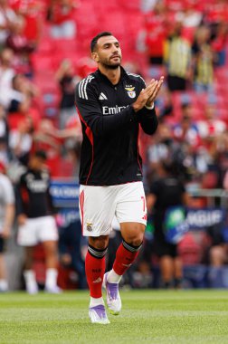 Vangelis Pavlidis, SL Benfica ve Fenerbahçe SK (Maciej Rogowski) arasındaki Şampiyonlar Ligi ön eleme maçında görüldü.)