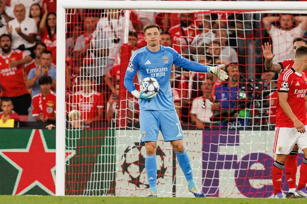 Anatoliy Trubin Şampiyonlar Ligi eleme maçında SL Benfica ve Fenerbahçe SK (Maciej Rogowski)