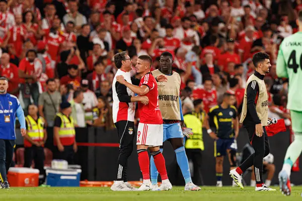 Franjo İvanoviç Şampiyonlar Ligi eleme maçında SL Benfica ve Fenerbahçe SK (Maciej Rogowski) arasında görüldü.)