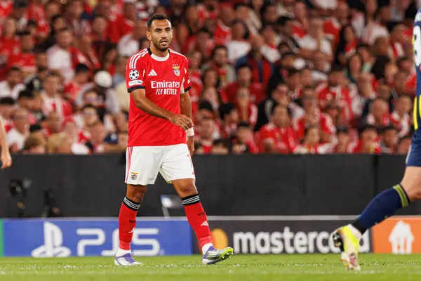 Vangelis Pavlidis, SL Benfica ve Fenerbahçe SK (Maciej Rogowski) arasındaki Şampiyonlar Ligi ön eleme maçında görüldü.)