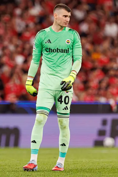 Dominik Livakoviç Şampiyonlar Ligi ön eleme maçında SL Benfica ile Fenerbahçe SK (Maciej Rogowski) arasında görüldü.)